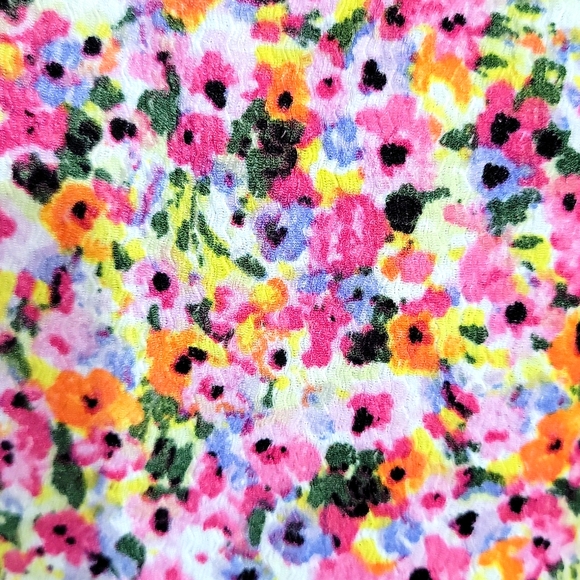 Primark NWT Floral Boho Balloon Sleeve Mini Dress Women's Size XL - Picture 5 of 16